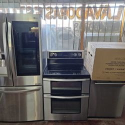 Stainless Steel Appliances Delivery Available 