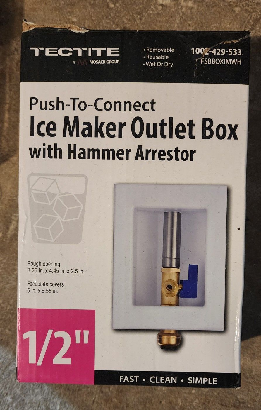 Tectile Ice Maker Box