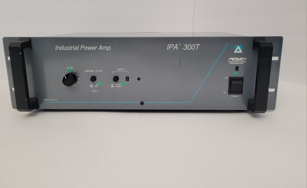 Peavey Architectural Acoustics Industrial Power Amplifier Amp IPA 300T