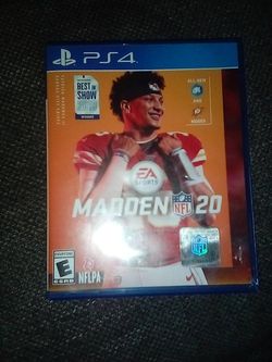 PS4 Madden 20
