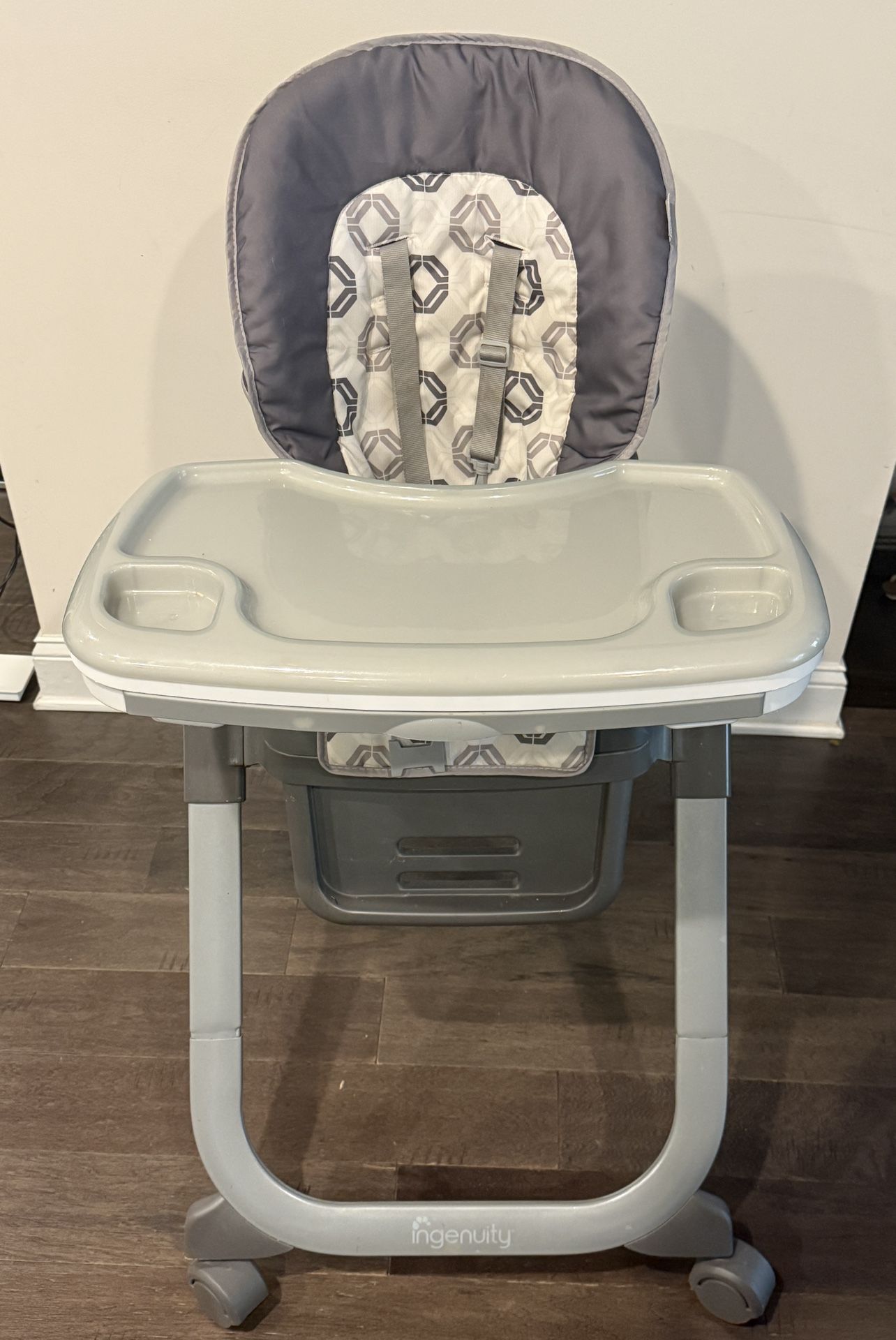 Ingenuity 4-in-1 High Chair – Easy Clean & Space-Saving – Gently Used