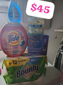 Tide pods y bounty