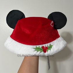 Disney - Christmas Santa Mickey Bucket Hat