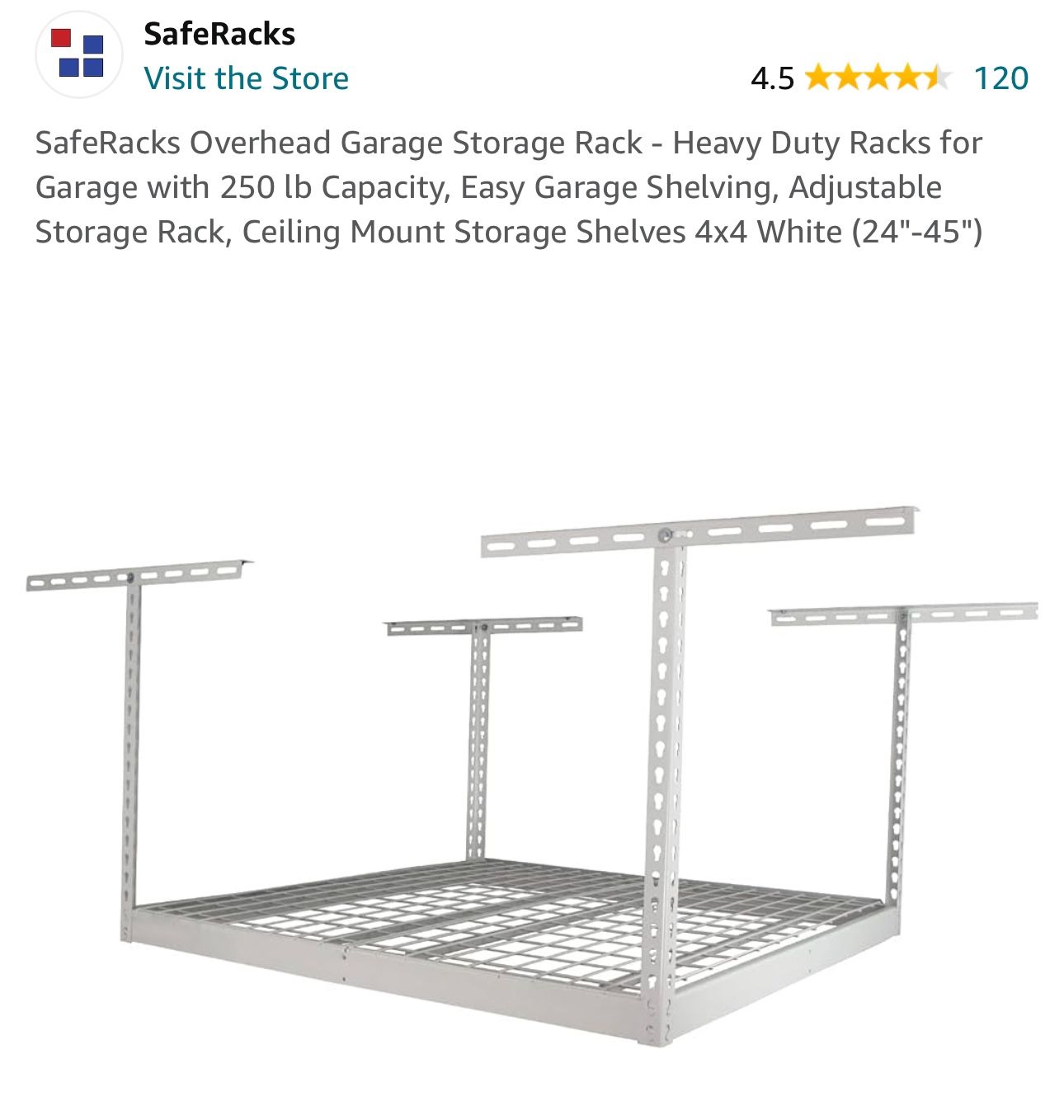 Overhead Storage Rack