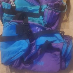 Two Volt duffle bags
