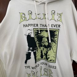 Billie Eilish Happier Than Ever Tour Hoodie 