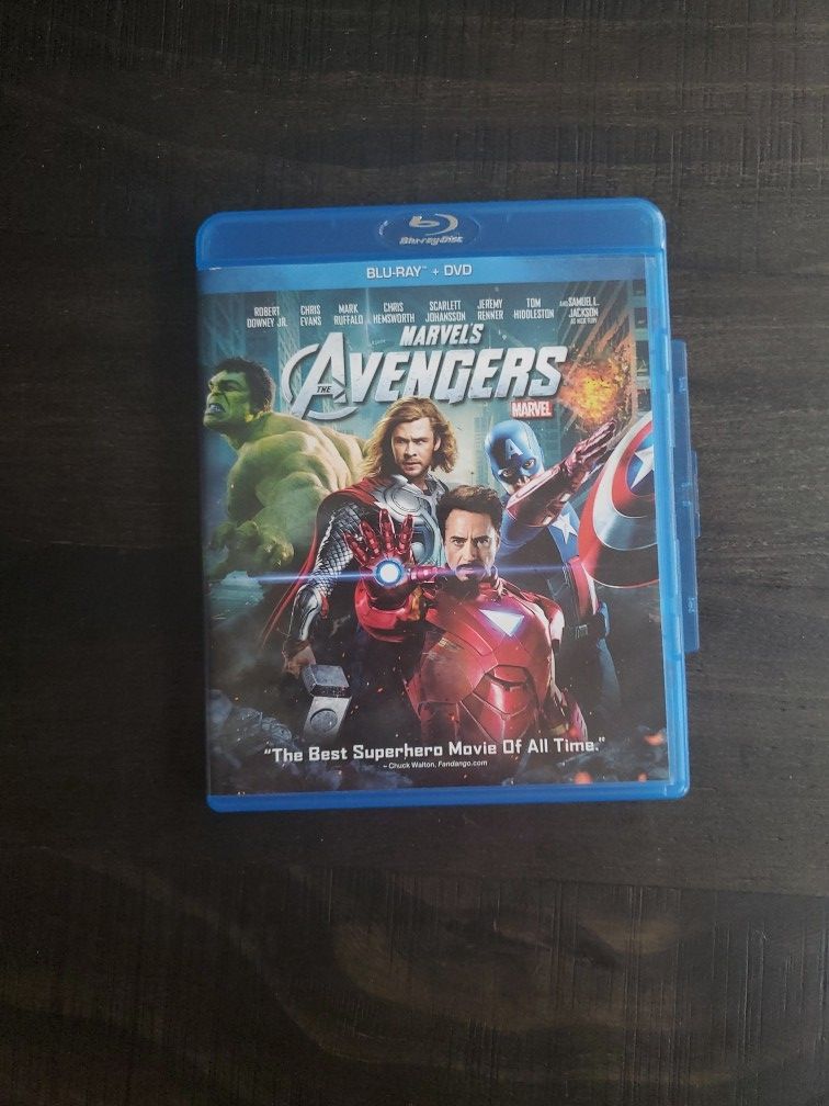 Avengers Blu-Ray + DVD