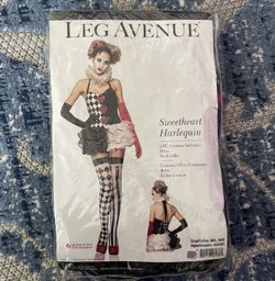 Sweet Heart Harlequin Women’s Costume