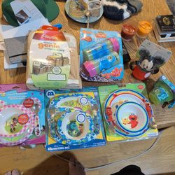 Toddler Cups, Plates, Dining Sets, Diaper Caddy