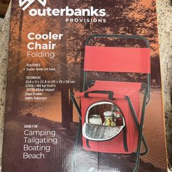 Folding Cooler Chair (holds up to 220lbs)