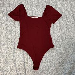 Burgundy BodySuit Size:XS