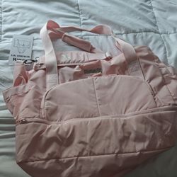 Hurley Pink Weekend Tote Bag--New 