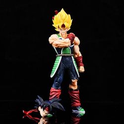 Dragon Ball Z Bardock Figure 24cm PVC Collectible Statue Toy Gift