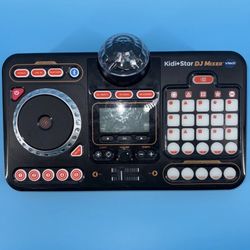 VTech Kidi Star DJ Mixer Bluetooth 5473 Electronic Kid's Hip Hop Music Toy WORKS