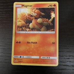 Magmar Pokémon Card 