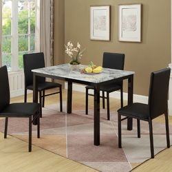 Brand New Dining Room Set Of 5 Pc Table With 4 Chairs $229