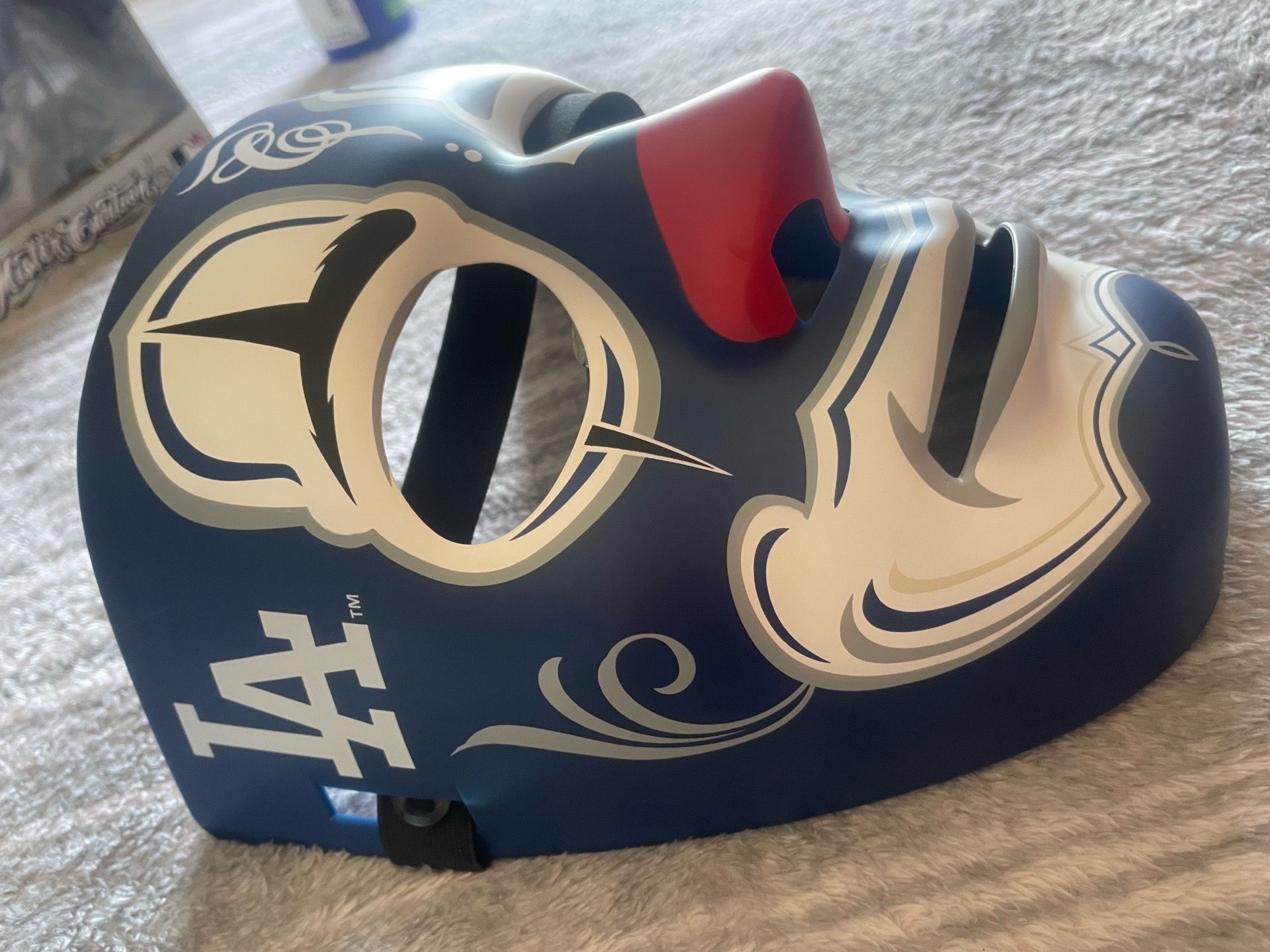 Mister Cartoon Stadium Edition Clown Mask MLB Los Angeles Dodgers 