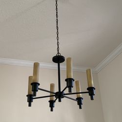 Two modern chandeliers