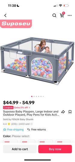 TikTok Shop Playpen