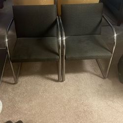 Chairs With Medal Arms & Legs