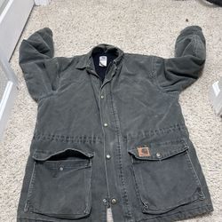 Vintage Green Carhartt Coat