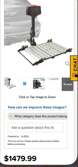 Electric Wheelchair/Scooter Carrier — Automatic Lift,