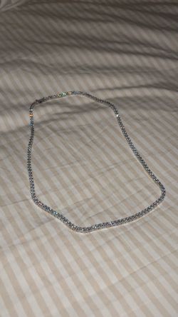 VVS Moissanite tennis chain