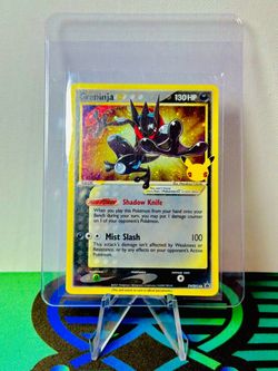 Greninja GoldStar Promo NM HOLO BLEED SWIRL 🌀✨