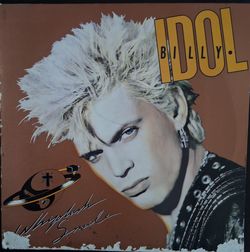 Billy Idol "Whiplash Smile" 1986 Chrysalis Rcds Club Edition OV 41514~ EX/VG