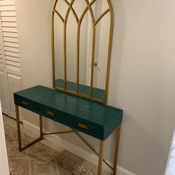 sideboard with mirror