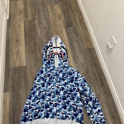 Blue Bape Hoodie