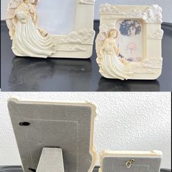 Angel hand painted frames 