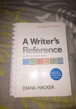 A writer's Reference