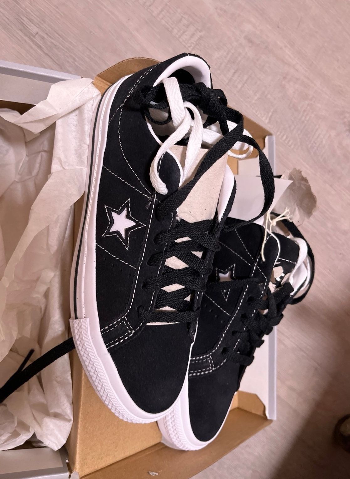 Converse One Star Pro Suede Skate Shoes Black