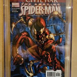 Amazing Spider-Man #529 1st appearance of Iron Spider costume CGC 9.8
