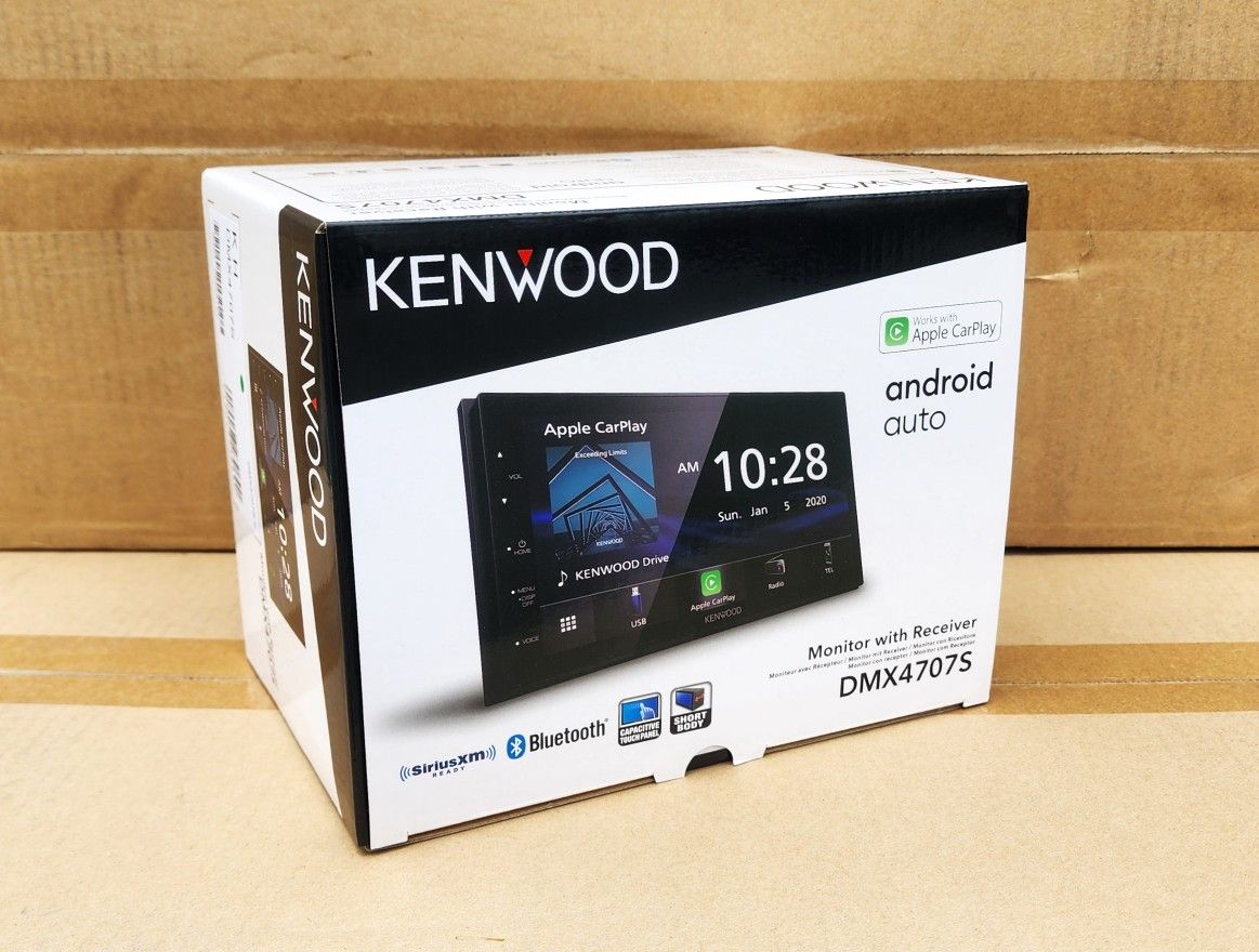Kenwood Car Stereo Double Din Bluetooth USB Apple Carplay Android Auto DMX4707S 🚨 Payment Options Available 🚨 No Credit Needed 🚨