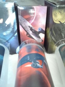 Star Trek collector glasses