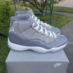 New Air Jordan 11 Retro Cool Grey Men Size 8