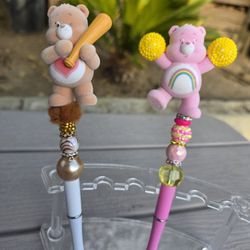 Care Bear Beaded Pen 