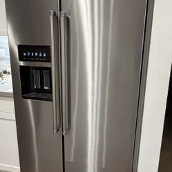 KitchenAid KRSC703HPS Side By Side Counter Depth Fridge