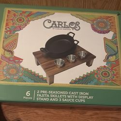 Carlos 2 pre seasoned cast iron