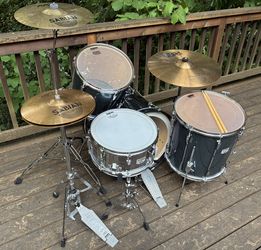 Tama / Pacific Drum Set, Sabian Cymbals