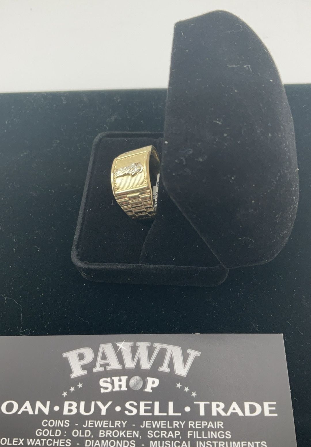 Men’s 14k Yellow Gold Ring Jewelry & Accessories