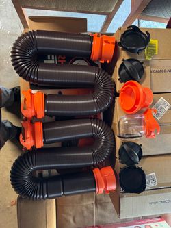 Camco RhinoFLEX 20ft Rv sewer hose kit