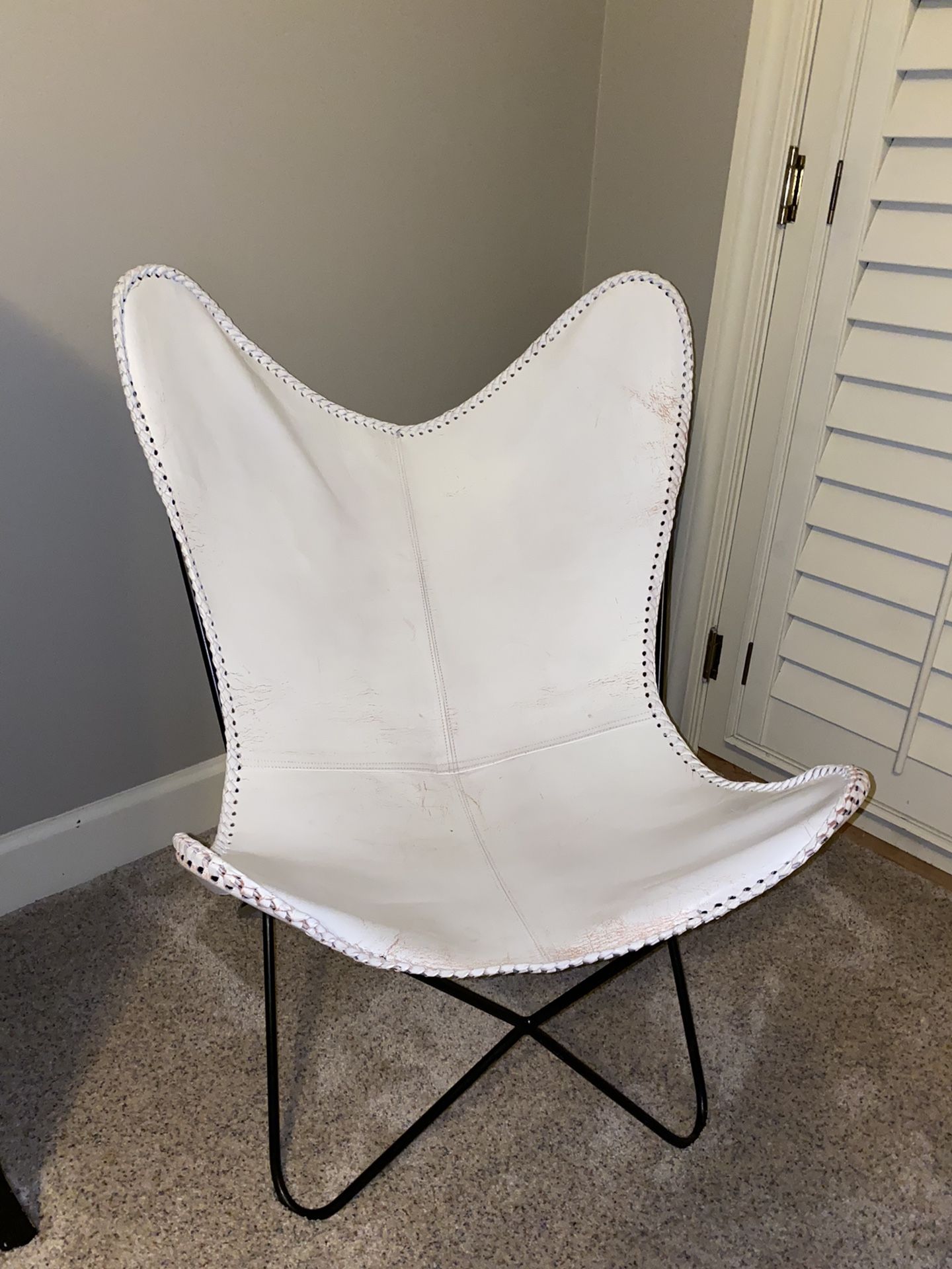 White Accent Chair