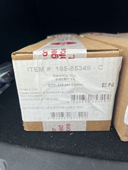 Pokemon Paldea Evolved Booster Box Sealed Case