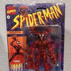 Marvel Legends Retro Carnage 6" Action Figure Target Exclusive New Sealed