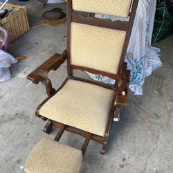 Vintage Rocking Chair From Late 1800