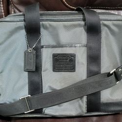 Genuine Coach Man Bag- Holds Laptop +