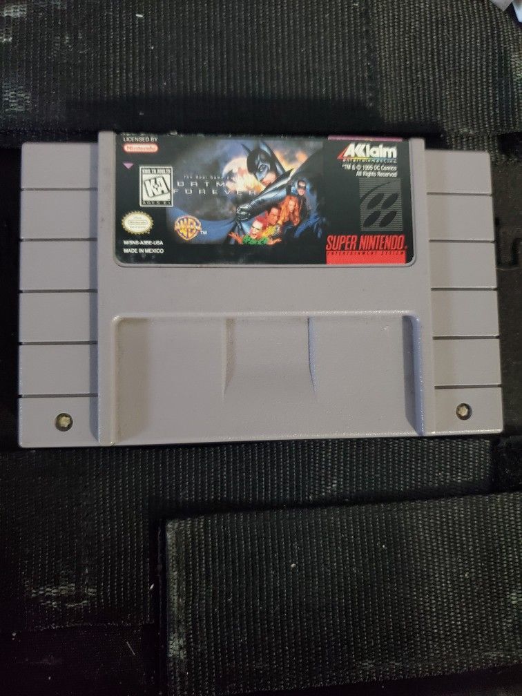 Batman Forever For Super Nintendo SNES
